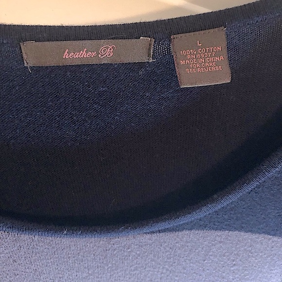 🍃Pick 3/$21- Unique Color Blocked Long Sleeve Sweater Dress-Size L - Picture 4 of 4